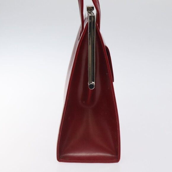SAINT LAURENT Hand Bag Leather Red Auth - Picture 5 of 16